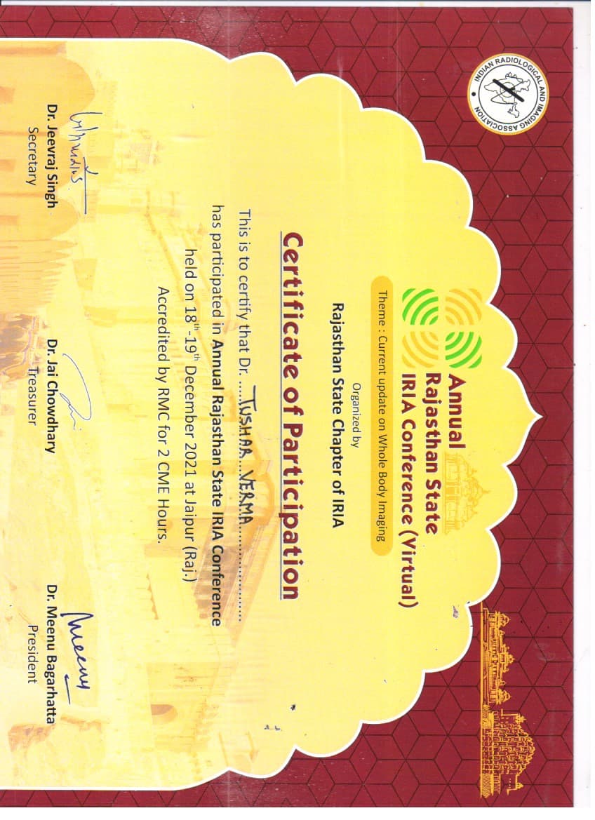 Rajasthan State IRIA Conference — Conference participation